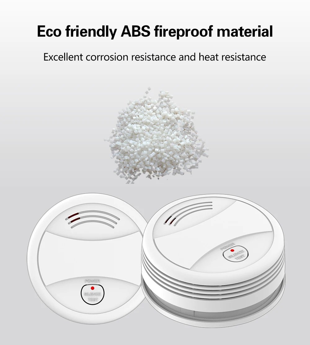 Independent Smoke Detector Sensor Fire Alarm Home Security System Firefighters Tuya WiFi Smoke Alarm Fire Protection Independent Smoke Detector Sensor Fire Alarm Home Security System Firefighters Tuya WiFi Smoke Alarm Fire Protection