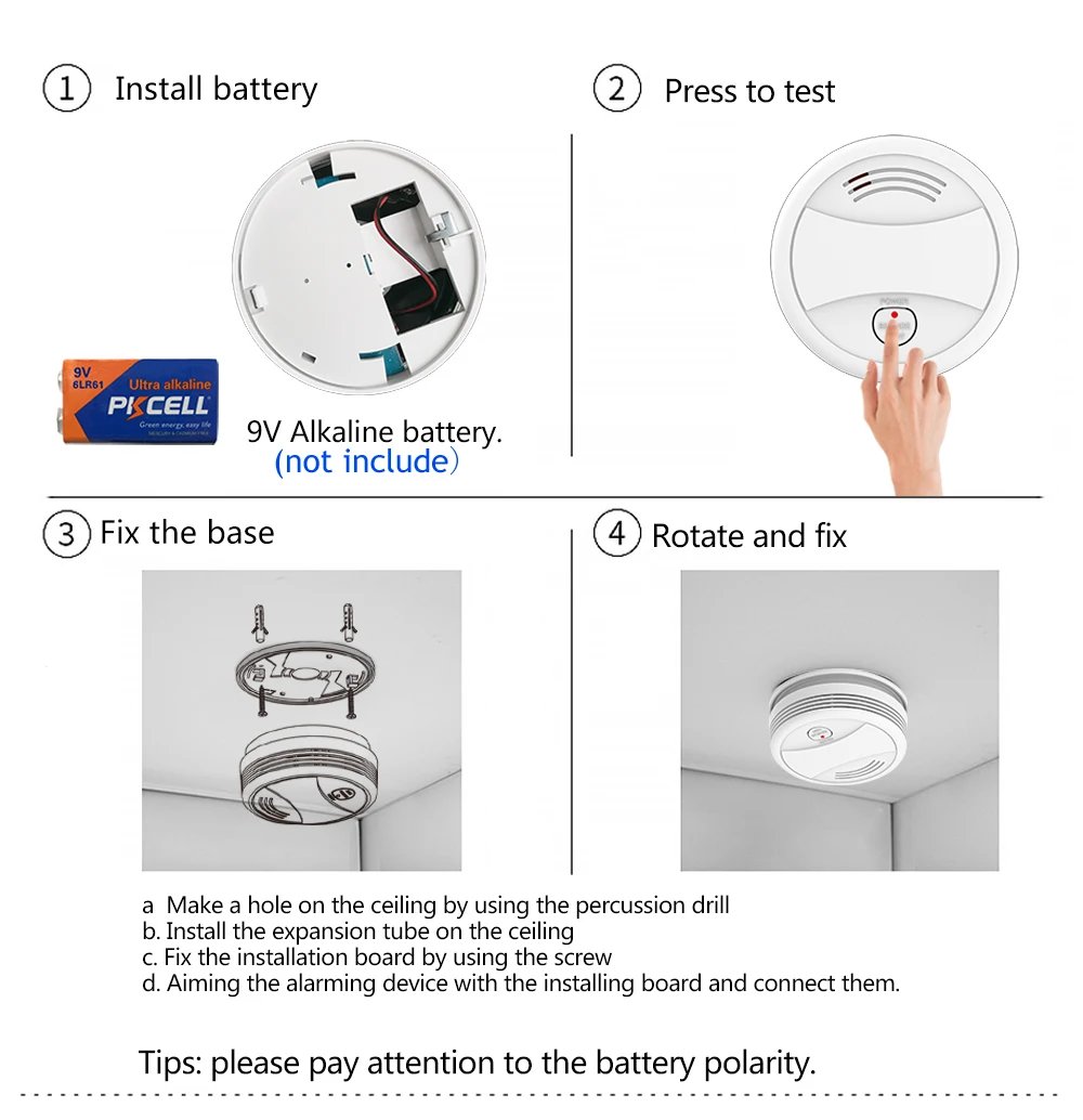 Independent Smoke Detector Sensor Fire Alarm Home Security System Firefighters Tuya WiFi Smoke Alarm Fire Protection Independent Smoke Detector Sensor Fire Alarm Home Security System Firefighters Tuya WiFi Smoke Alarm Fire Protection