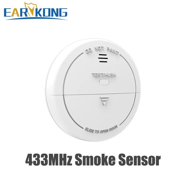 433MHz Wireless Smoke Detector Sensor White 80db Alarm Fire Smoke Detector Fire Protection For Home Security Alarm System 433MHz Wireless Smoke Detector Sensor White 80db Alarm Fire Smoke Detector Fire Protection For Home Security Alarm System
