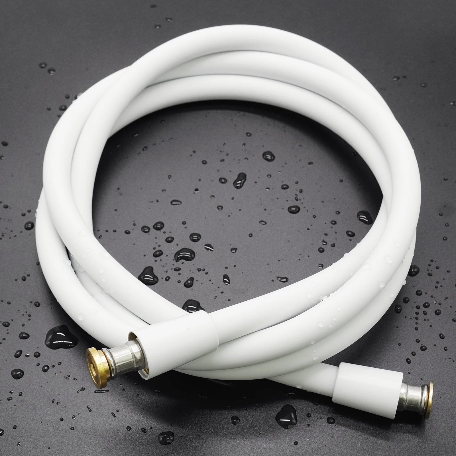 High Quality Silicone Shower Hose 1.5/2M Flexible Bath Tube Explosion Proof Plumbing Pipe Soft With Baby Skin Touch