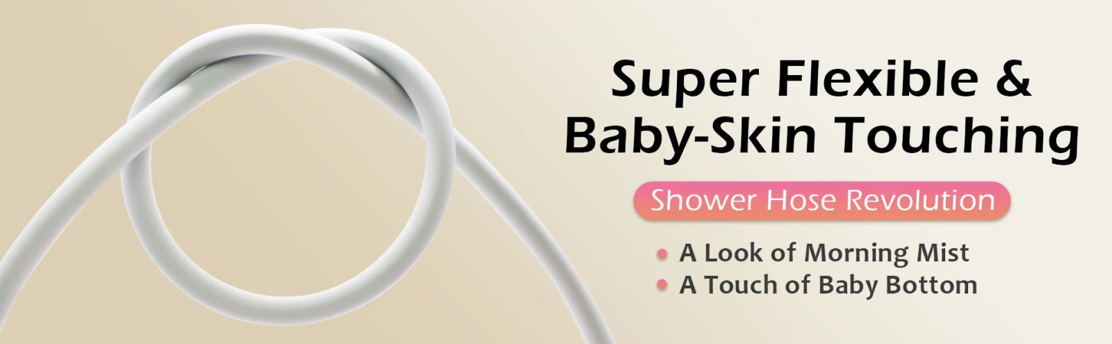 High Quality Silicone Shower Hose 1.5/2M Flexible Bath Tube Explosion Proof Plumbing Pipe Soft With Baby Skin Touch