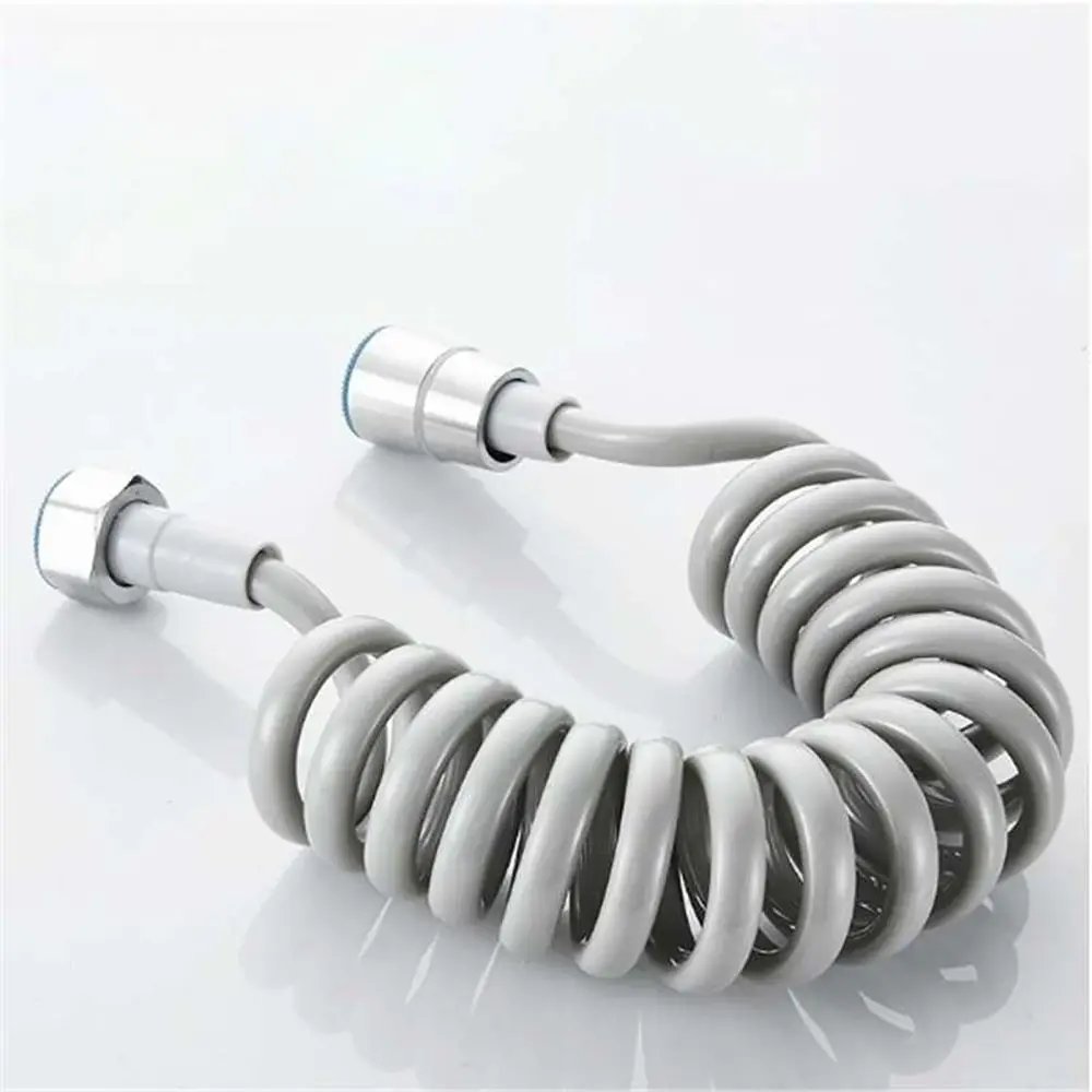 1Pcs Telephone Line Spring Shower Hose Toilet Bidet Bathroom Accessories Sprayer Connect Pipe Flexible 1.5M/2M /3M/5M