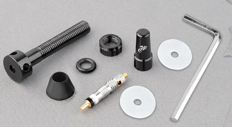 Deemount 44/60mm Presta Valves for Road Tubeless Tire CNC Alloy Stem Brass Core Cycling DIY F/V Nozzle Nipple Replacement