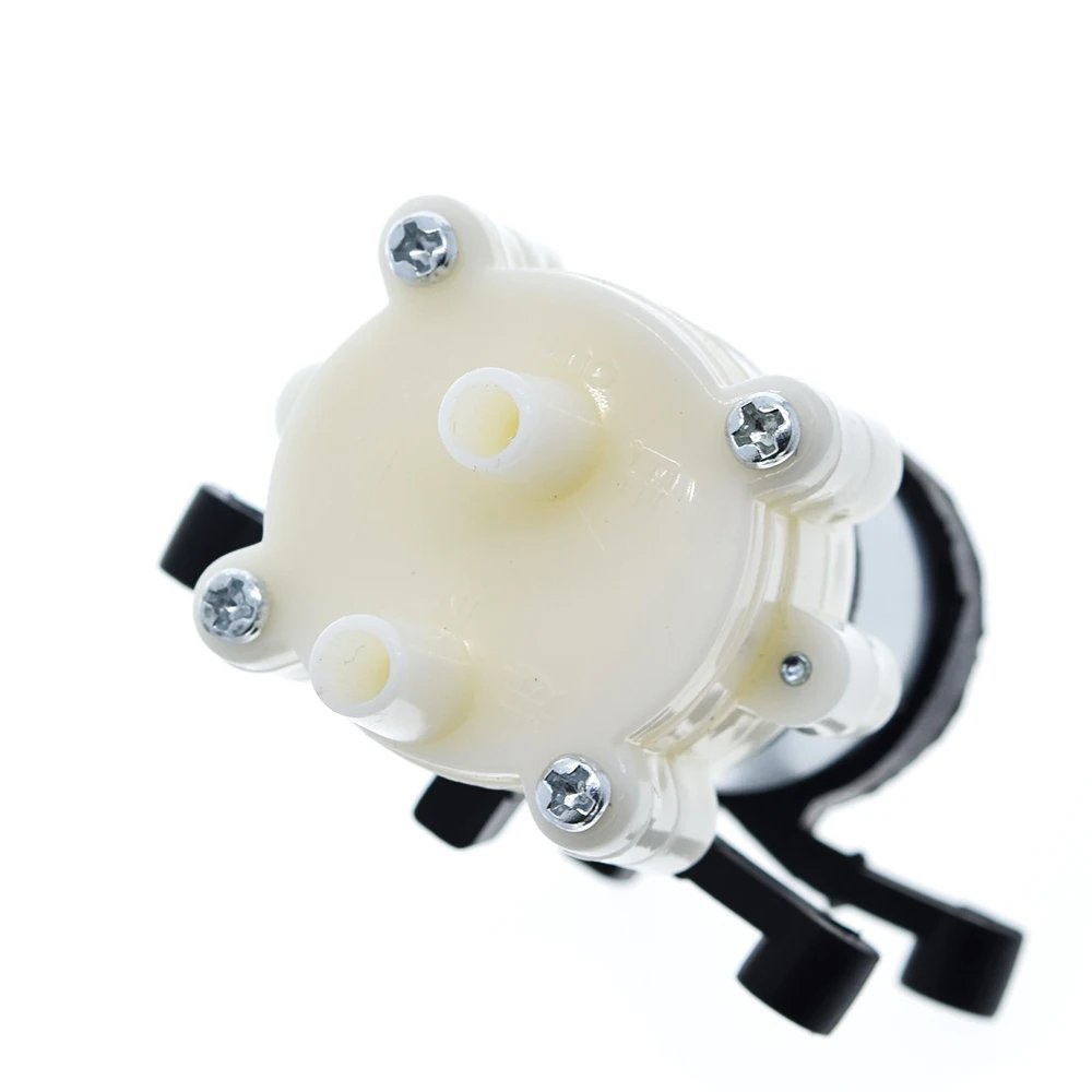 TZT  DC6-12V R385 Aquarium Fish Tank Round Water Air DC Diaphragm Pump Aquarium Air Pumps Accessories