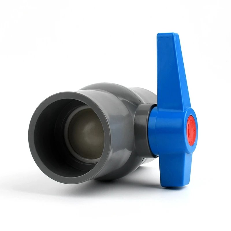 20-63mm PVC Pipe Ball Valves Water Garden Agriculture Irrigation System Drainage Tube Quick Valve Water Pipe Connector Fittings