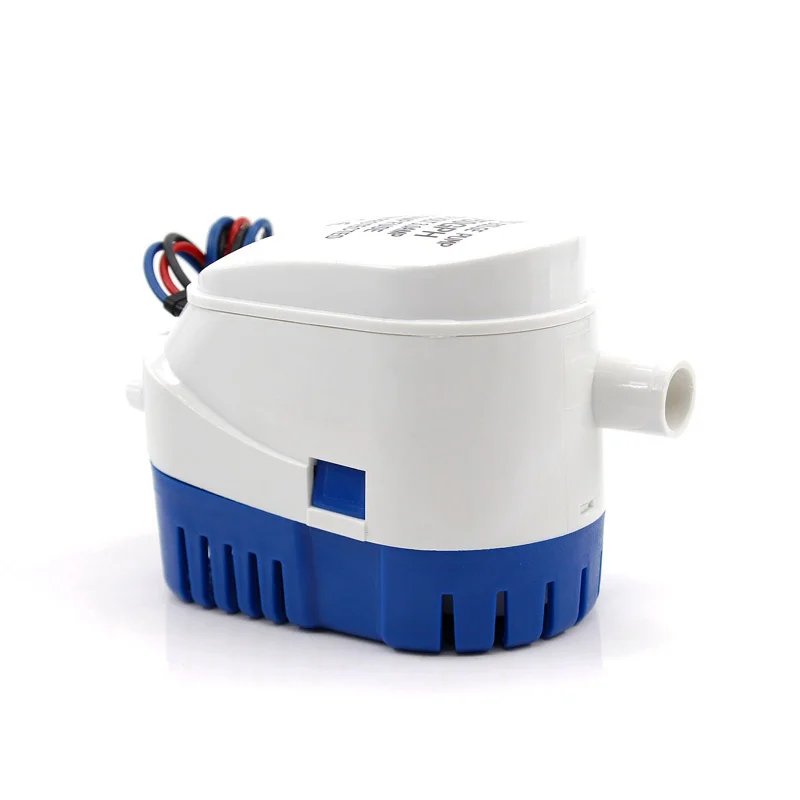 Automatic Boat Submersible Bilge Pump 12V 24V Volt DC Electric Marine Water Pump Small Auto 6500GPH 750GPH 1100GPH With Switch