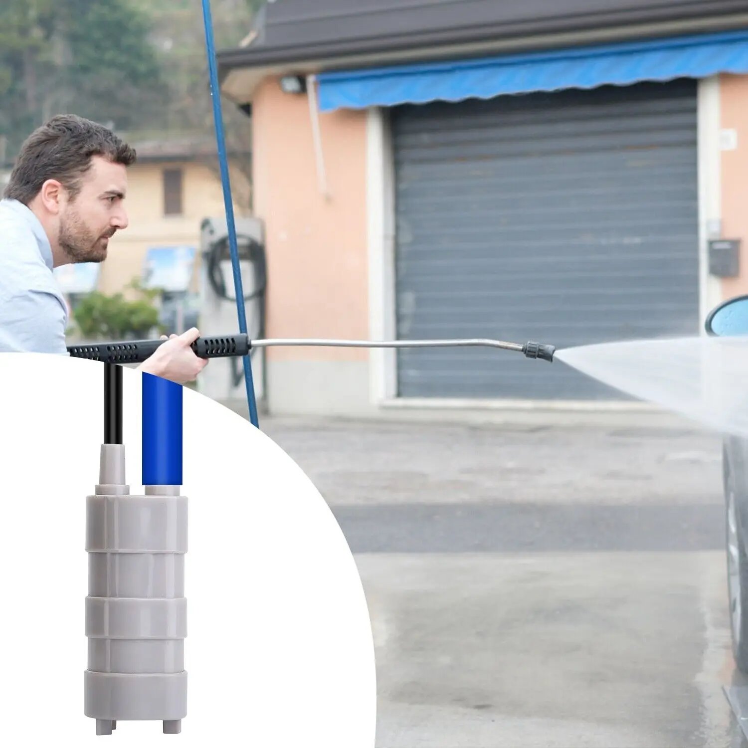 1000L/H DC 12V Submersible Water Pump High Flow Three-wire Water Pump For Motorhome Camper Pond Aquarium