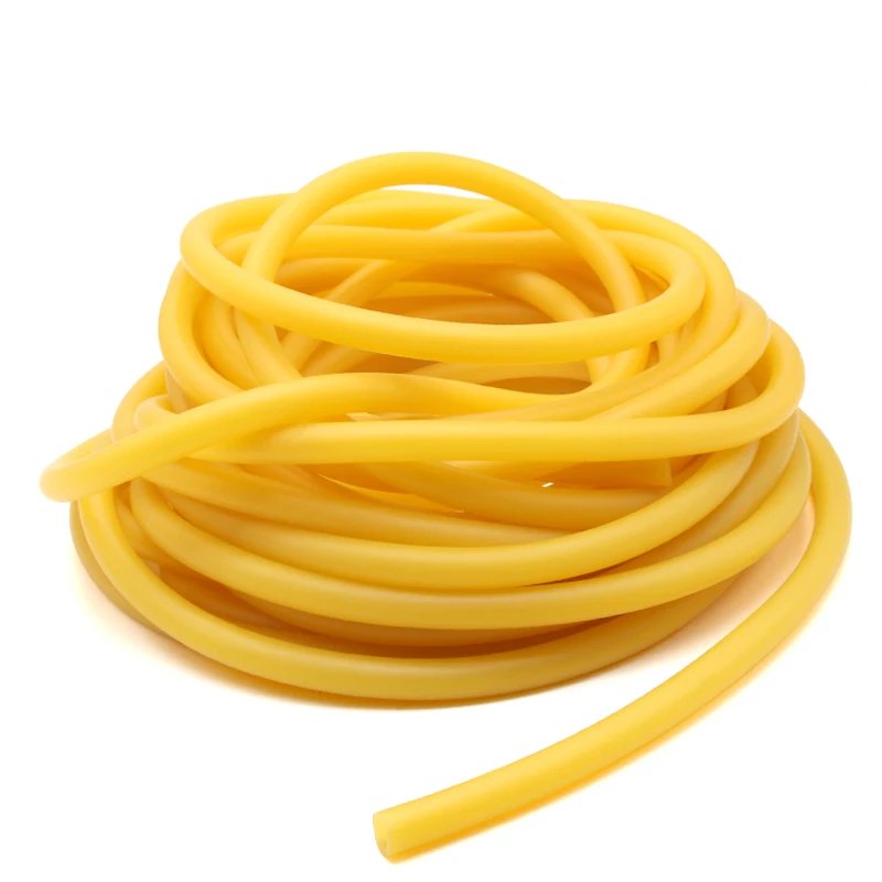 1~10M Natural Latex Rubber Tubing Tube ID 1.6 ~18mm OD 3.2~22mm Speargun Band Slingshot Catapult Tube Rubber Hose Tension Belt