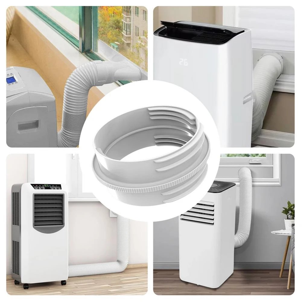 Mobile Air Conditioner Exhaust Hose Connector 13/15CM Universal Hose Reducer Ventilation Duct Extender Adapter HVAC Systems