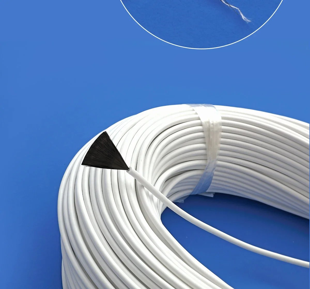 12K 33ohm/m Carbon Fiber Heating Cable 10/20/30/50/100m Warm Floor Heating Wire