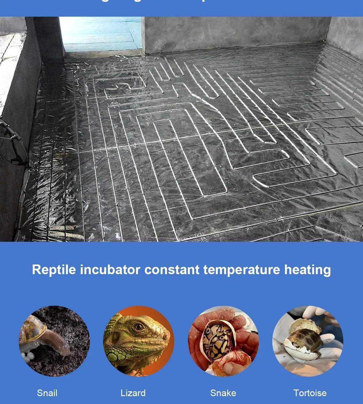 12K 33ohm/m Carbon Fiber Heating Cable 10/20/30/50/100m Warm Floor Heating Wire