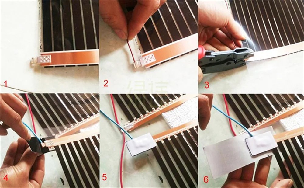MINCO HEAT 0.5~4m2 AC220V 240w/m2 Infrared Graphene PTC Heating Film Anti-overheat Electric Warm Floor Mat Made in Korea MINCO HEAT 0.5~4m2 AC220V 240w/m2 Infrared Graphene PTC Heating Film Anti-overheat Electric Warm Floor Mat Made in Korea