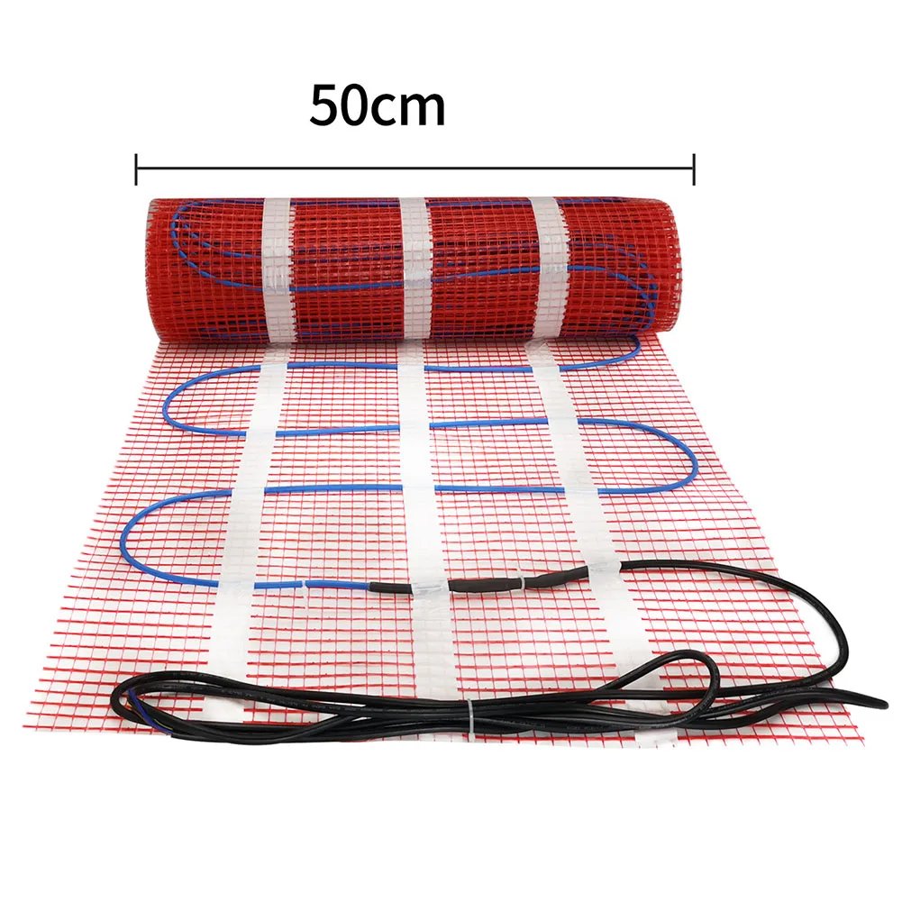 Electric Floor Heating Kit Pad Digital Thermostat 220V Radiant Warming Equipment 70w/150w/225w Electric Heating Alloy For Bathro