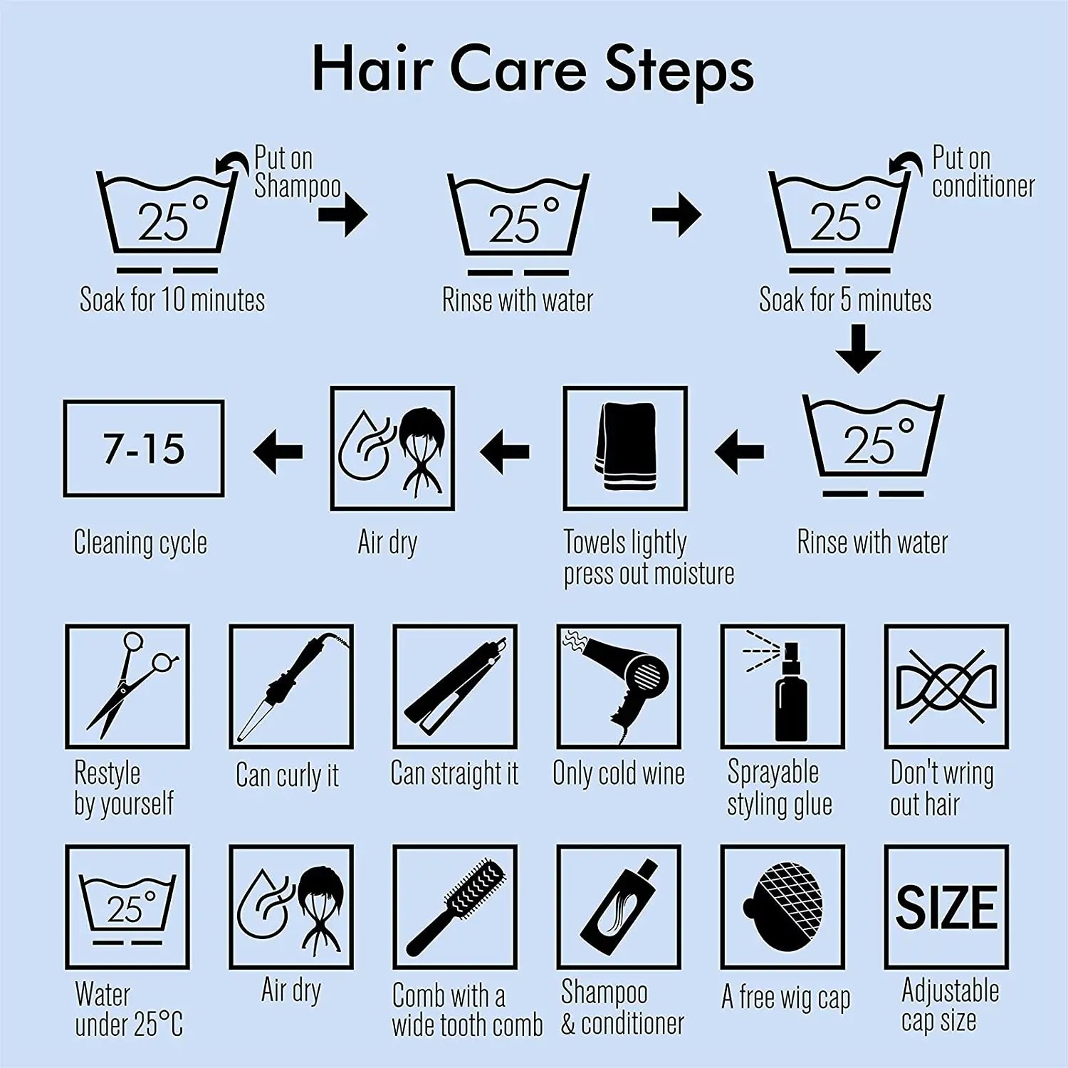 26Inch Straight High Temperature Fiber Lace Front Wig Cosplay Glueless Synthetic Hair Frontal Wigs