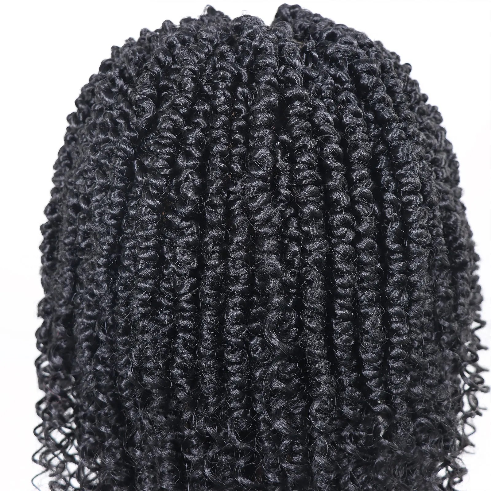 Short Passion Twist Braided Wigs Curly Ends Square Part Blonde Bob Braided Lace Front Wig For Women Synthetic 12Inch Braided Wig Short Passion Twist Braided Wigs Curly Ends Square Part Blonde Bob Braided Lace Front Wig For Women Synthetic 12Inch Braided Wig