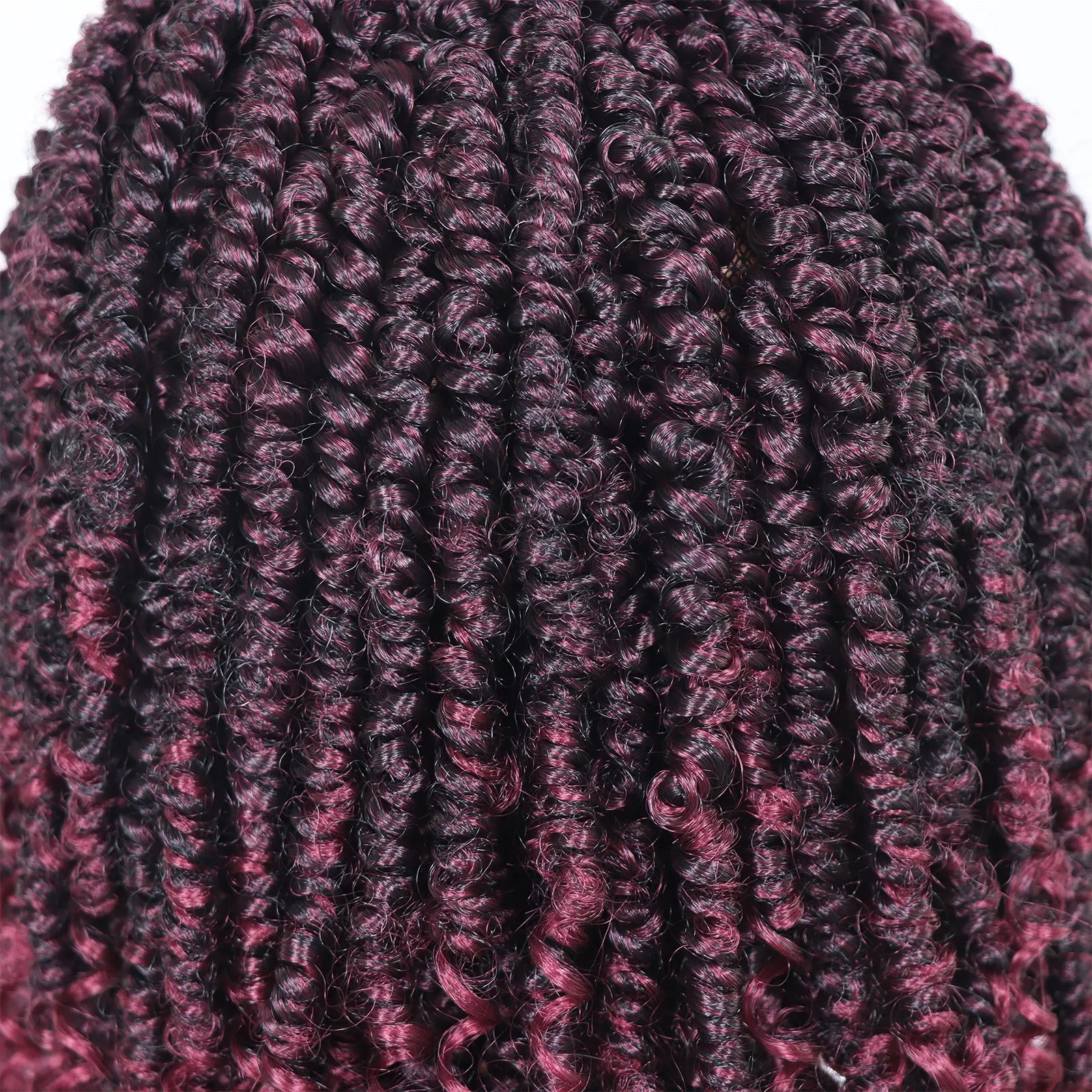 Short Passion Twist Braided Wigs Curly Ends Square Part Blonde Bob Braided Lace Front Wig For Women Synthetic 12Inch Braided Wig Short Passion Twist Braided Wigs Curly Ends Square Part Blonde Bob Braided Lace Front Wig For Women Synthetic 12Inch Braided Wig