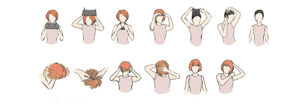 Synthetic Men's Wig Long Brown Natural Curly Rock Man Wig With Bangs Party Or Cosplay Adjustable Water Wave Male Hair Wig