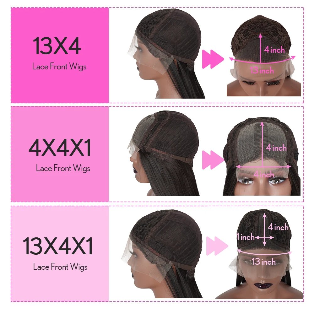 Reddish Brown Straight Lace Front Wigs Layered Cut Wig Glueless Layered Lace Wigs Synthetic Butterfly Haircut Natural Hairline