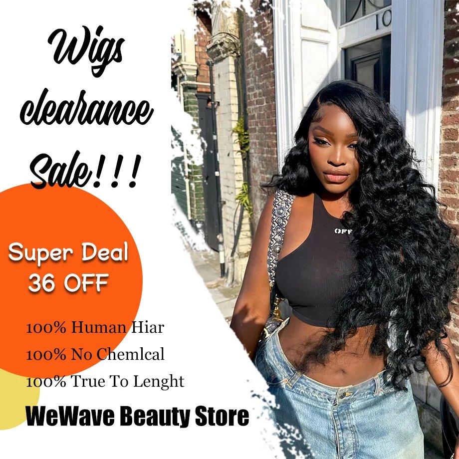 High Density Black Curly 13x6 40 Inch Hd Transparent Lace Frontal Wig Deep Water Wave Human Hair Brazilian Wigs Choice For Women