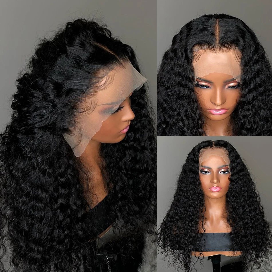 Rosabeauty 250% Hd 13x6 Water Wave Lace Frontal Human Hair Wigs Loose Deep Wave Lace Front Wig Curly 5x5 Closure Wig For Women Rosabeauty 250% Hd 13x6 Water Wave Lace Frontal Human Hair Wigs Loose Deep Wave Lace Front Wig Curly 5x5 Closure Wig For Women