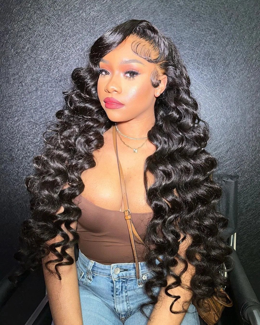 Loose Deep Wave 13x6 HD Lace Frontal Human Hair Wig Brazilian Curly Wigs 13x4 100% Human Hair Lace Front Wig Pre Plucked Remy