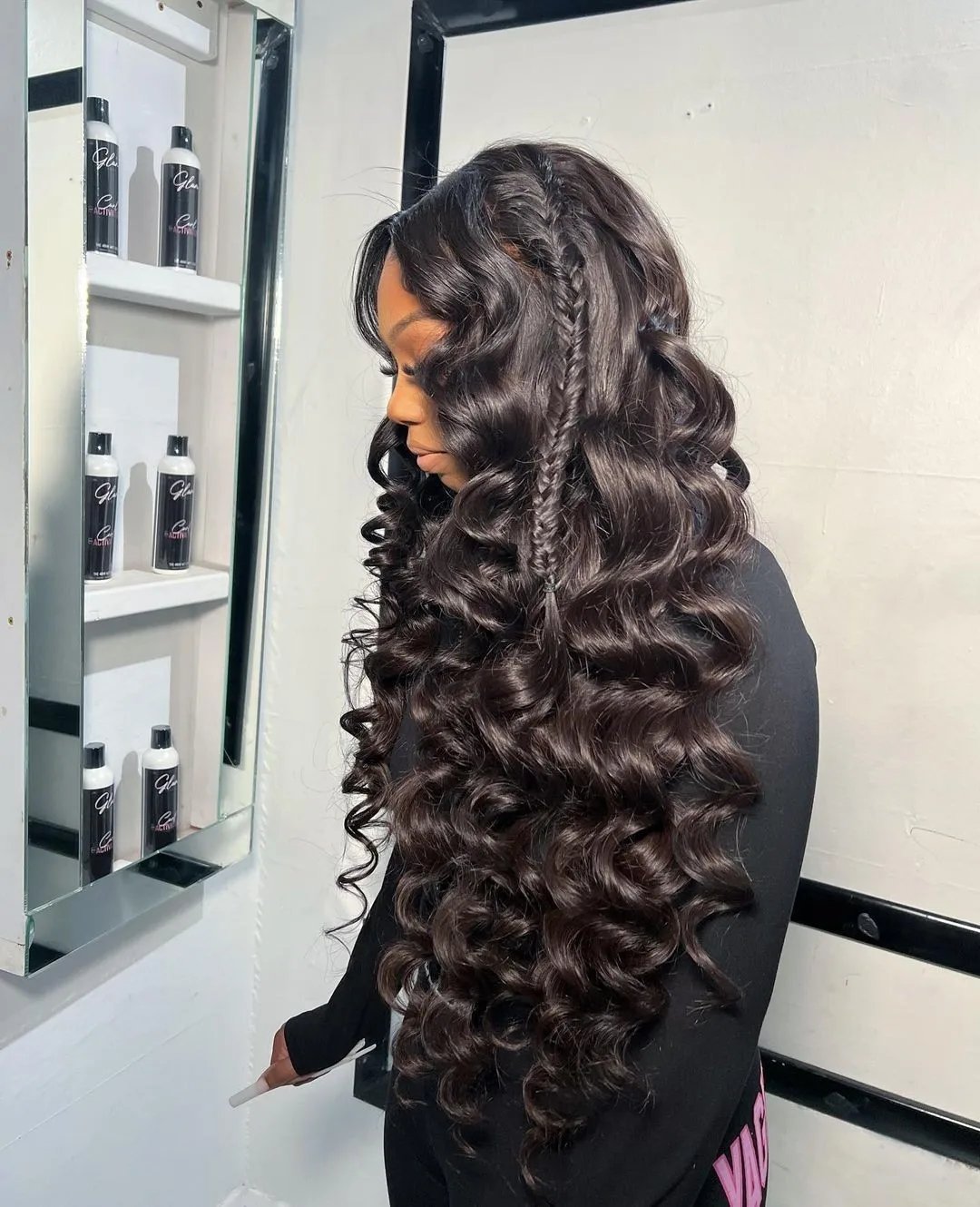 Loose Deep Wave 13x6 HD Lace Frontal Human Hair Wig Brazilian Curly Wigs 13x4 100% Human Hair Lace Front Wig Pre Plucked Remy