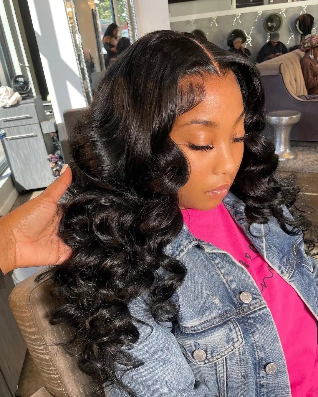 Loose Deep Wave 13x6 HD Lace Frontal Human Hair Wig Brazilian Curly Wigs 13x4 100% Human Hair Lace Front Wig Pre Plucked Remy