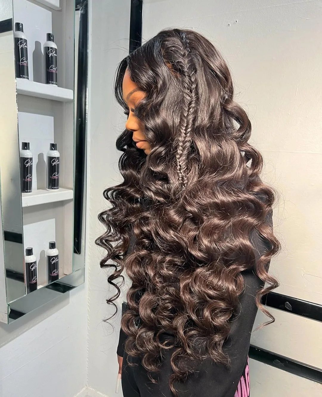 Loose Deep Wave 13x6 HD Lace Frontal Human Hair Wig Brazilian Curly Wigs 13x4 100% Human Hair Lace Front Wig Pre Plucked Remy