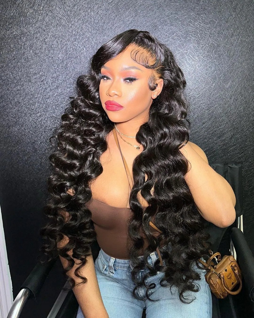 Loose Deep Wave 13x6 HD Lace Frontal Human Hair Wig Brazilian Curly Wigs 13x4 100% Human Hair Lace Front Wig Pre Plucked Remy