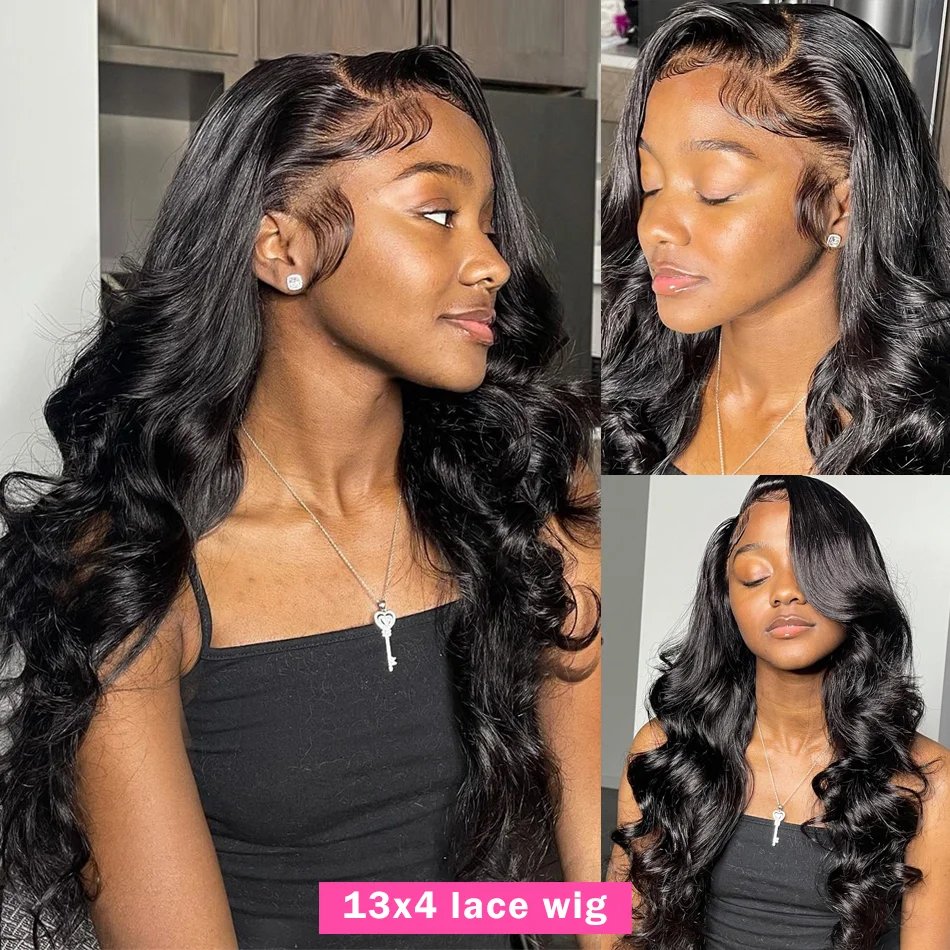 Body Wave Lace Front Wig 13x4 13x6 30 32 Inch 5x5 6x4 Glueless Lace Closure Wig HD Transparent Human Hair Lace Frontal Wig Sale