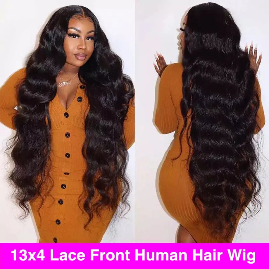 Body Wave Lace Front Wig 13x4 13x6 30 32 Inch 5x5 6x4 Glueless Lace Closure Wig HD Transparent Human Hair Lace Frontal Wig Sale