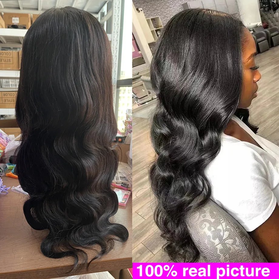 Body Wave Lace Front Wig 13x4 13x6 30 32 Inch 5x5 6x4 Glueless Lace Closure Wig HD Transparent Human Hair Lace Frontal Wig Sale