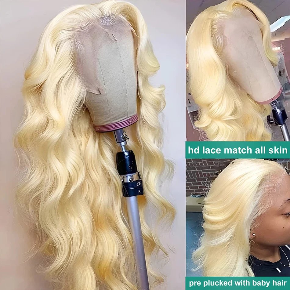 613 Blonde Lace Front Wig Human Hair Body Wave 13X6 Hd Lace Frontal Wig 13X4 Lace Front Human Hair Wig Hd Lace Wig For Women 613 Blonde Lace Front Wig Human Hair Body Wave 13X6 Hd Lace Frontal Wig 13X4 Lace Front Human Hair Wig Hd Lace Wig For Women
