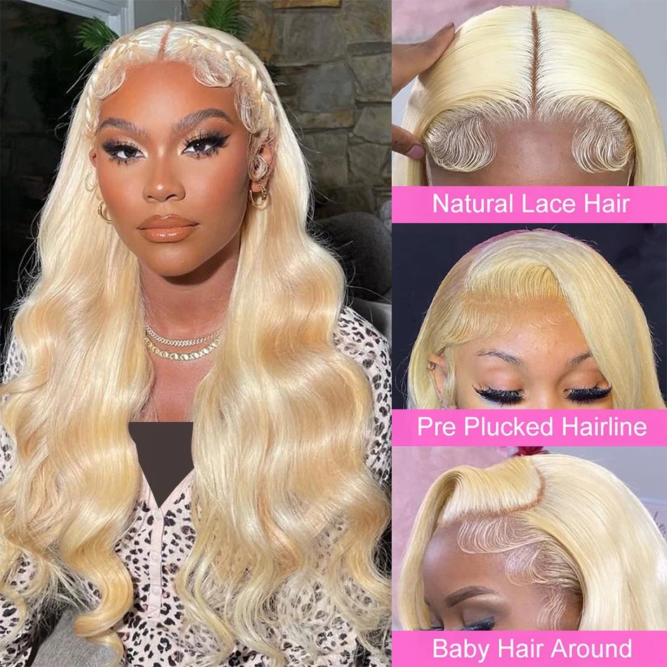 613 Blonde Lace Front Wig Human Hair Body Wave 13X6 Hd Lace Frontal Wig 13X4 Lace Front Human Hair Wig Hd Lace Wig For Women 613 Blonde Lace Front Wig Human Hair Body Wave 13X6 Hd Lace Frontal Wig 13X4 Lace Front Human Hair Wig Hd Lace Wig For Women