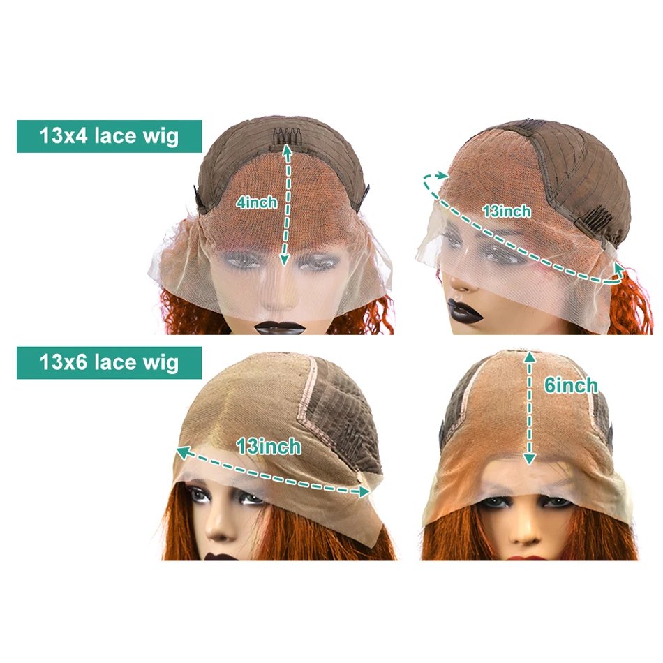 250% 30 38 Inch Ginger Orange Bone Straight 13x6 Lace Front Human Hair Wig 13x4 HD Transparent Lace Frontal Wigs 250% 30 38 Inch Ginger Orange Bone Straight 13x6 Lace Front Human Hair Wig 13x4 HD Transparent Lace Frontal Wigs