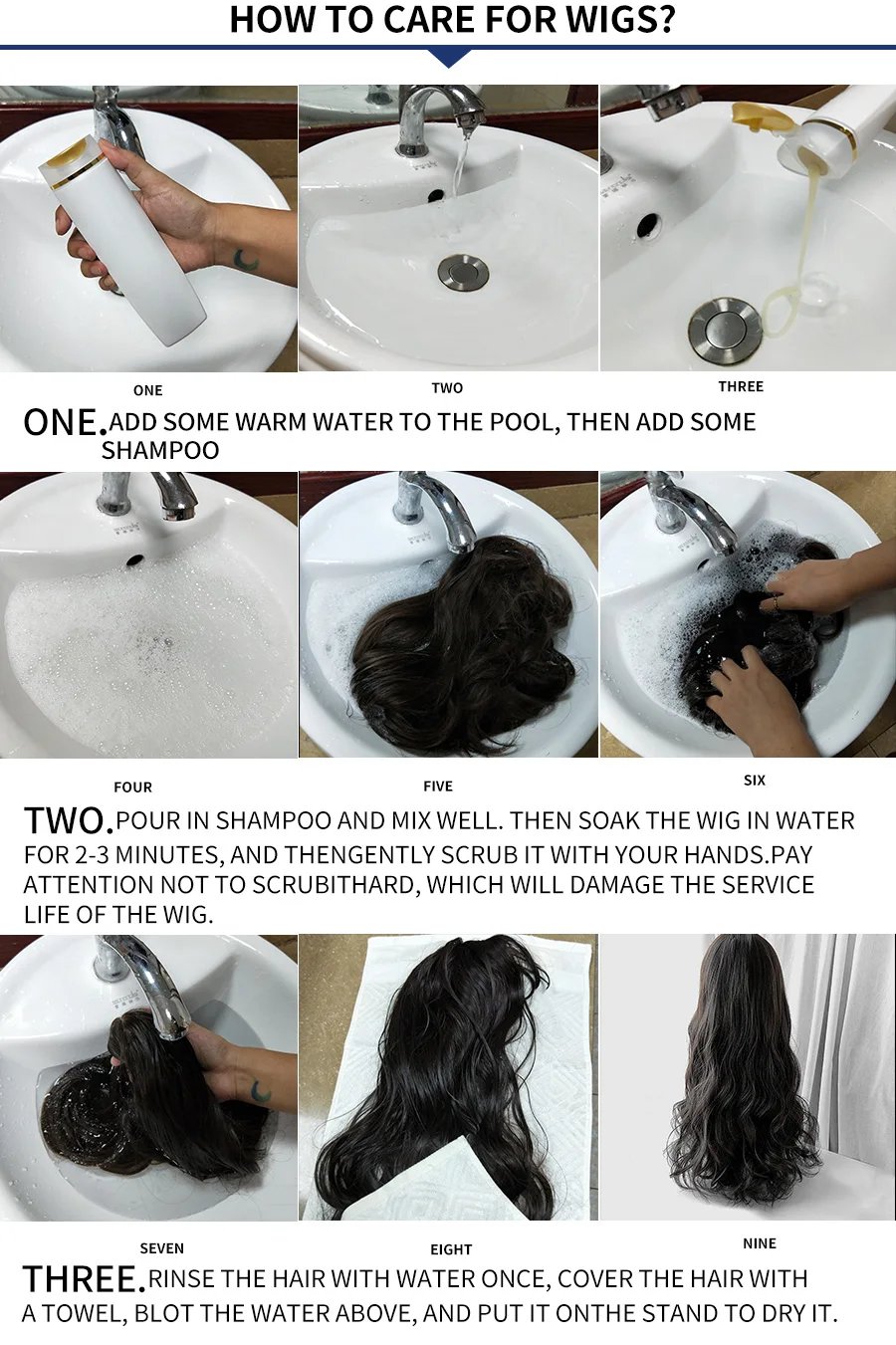 7JHHWIGS Long Straight Synthetic Light Brown Wigs With Bang For Women Heat-Resistant Daily Use Hair Hot Sell Wholesale Wigs