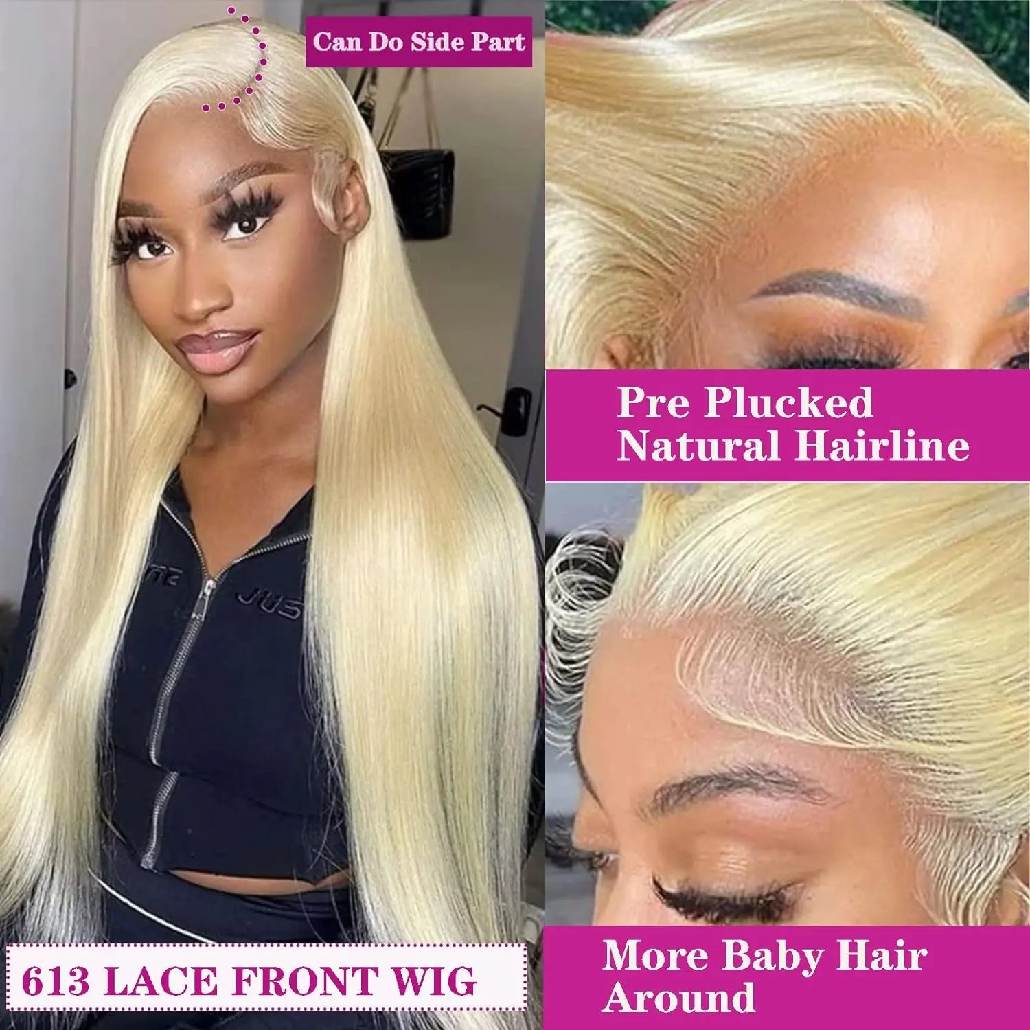 Straight 13x4 Lace Front Wig 613 Blonde Hd Lace Front Wig 13x6 Lace Frontal Wigs for Women Glueless Wig Human Hair Ready to Wear Straight 13x4 Lace Front Wig 613 Blonde Hd Lace Front Wig 13x6 Lace Frontal Wigs for Women Glueless Wig Human Hair Ready to Wear