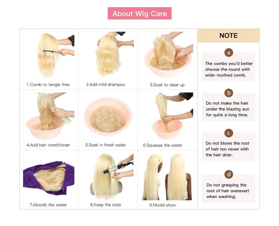 Hd Transparent 613 Blonde 13x4 13x6 360 Lace Front Human Hair Wig Pre Plucked Bone Straight Lace Frontal Wig 180 210 250 Density