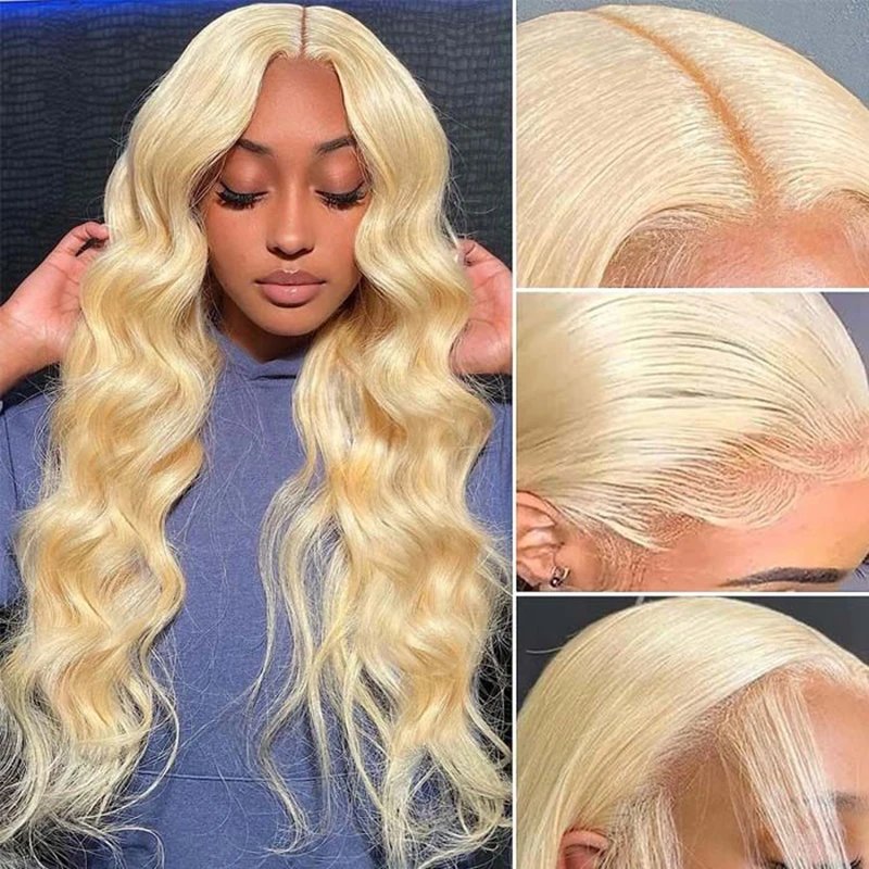 28 Inch Blonde Wig 613 HD Lace Frontal Wig 13x6 Body Wave Lace Front Wigs Human Hair 13x4 Lace Colored Wig For Black Women