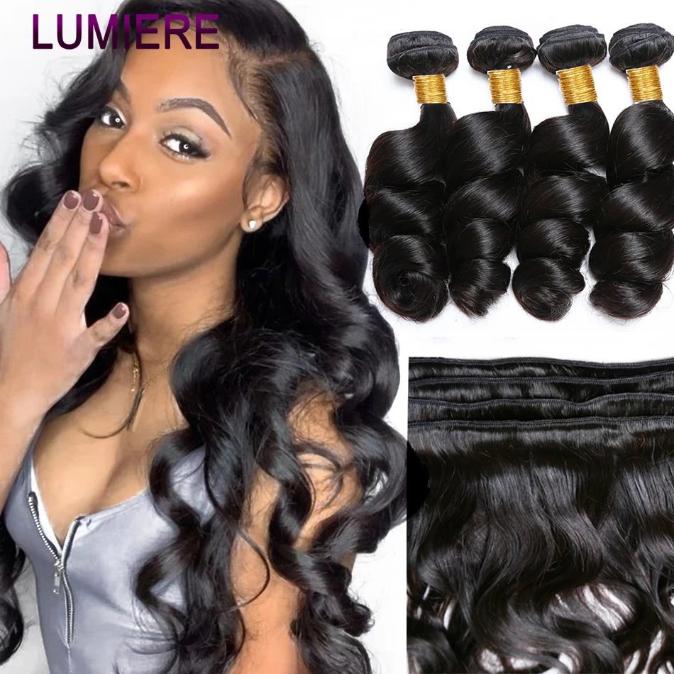 8-40 Inchs Loose Wave Bundles Brazilian Human Hair Weave Bundles 1/3/4 Bundles Deal Top Quality Human Hair Extensions Wholeasle 8-40 Inchs Loose Wave Bundles Brazilian Human Hair Weave Bundles 1/3/4 Bundles Deal Top Quality Human Hair Extensions Wholeasle