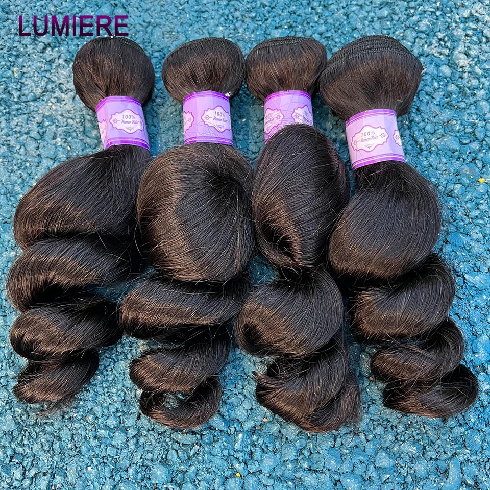 8-40 Inchs Loose Wave Bundles Brazilian Human Hair Weave Bundles 1/3/4 Bundles Deal Top Quality Human Hair Extensions Wholeasle 8-40 Inchs Loose Wave Bundles Brazilian Human Hair Weave Bundles 1/3/4 Bundles Deal Top Quality Human Hair Extensions Wholeasle