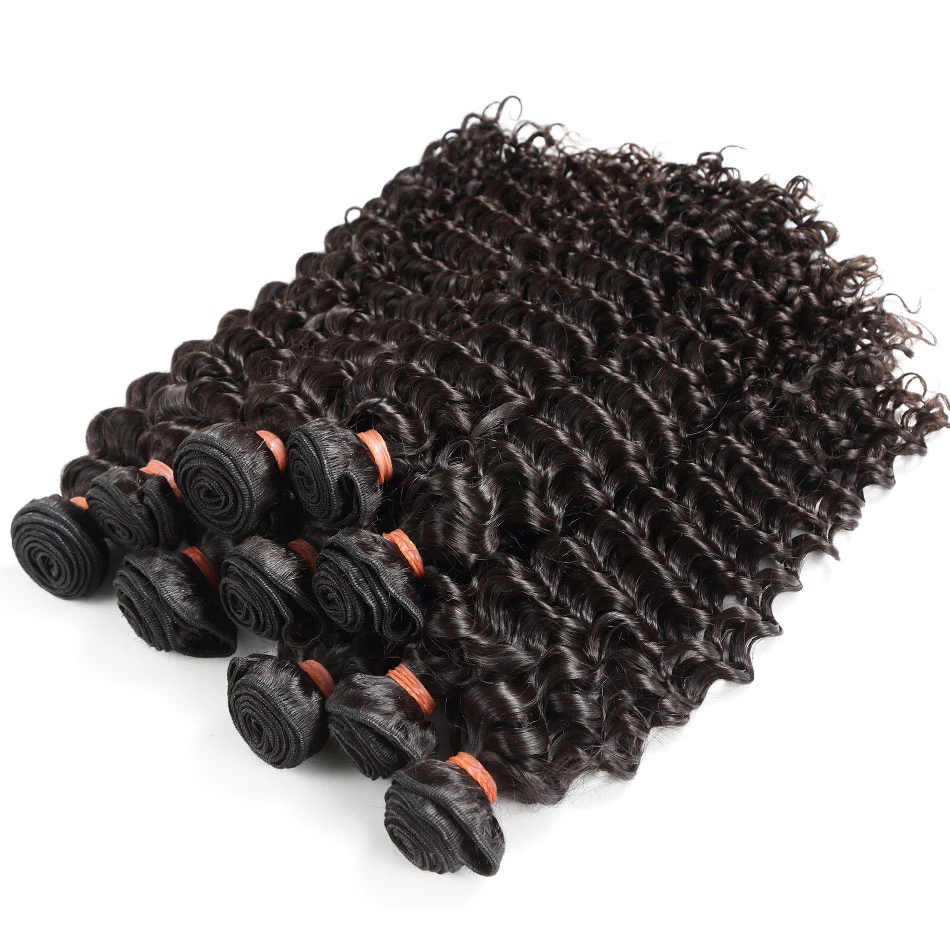 30 40 Inch Long Loose Deep Wave Bundles Human Hair 100% Brazilian Remy Raw Curly Water Wave 3 4 Bundles deal Wholesale Tissage 30 40 Inch Long Loose Deep Wave Bundles Human Hair 100% Brazilian Remy Raw Curly Water Wave 3 4 Bundles deal Wholesale Tissage