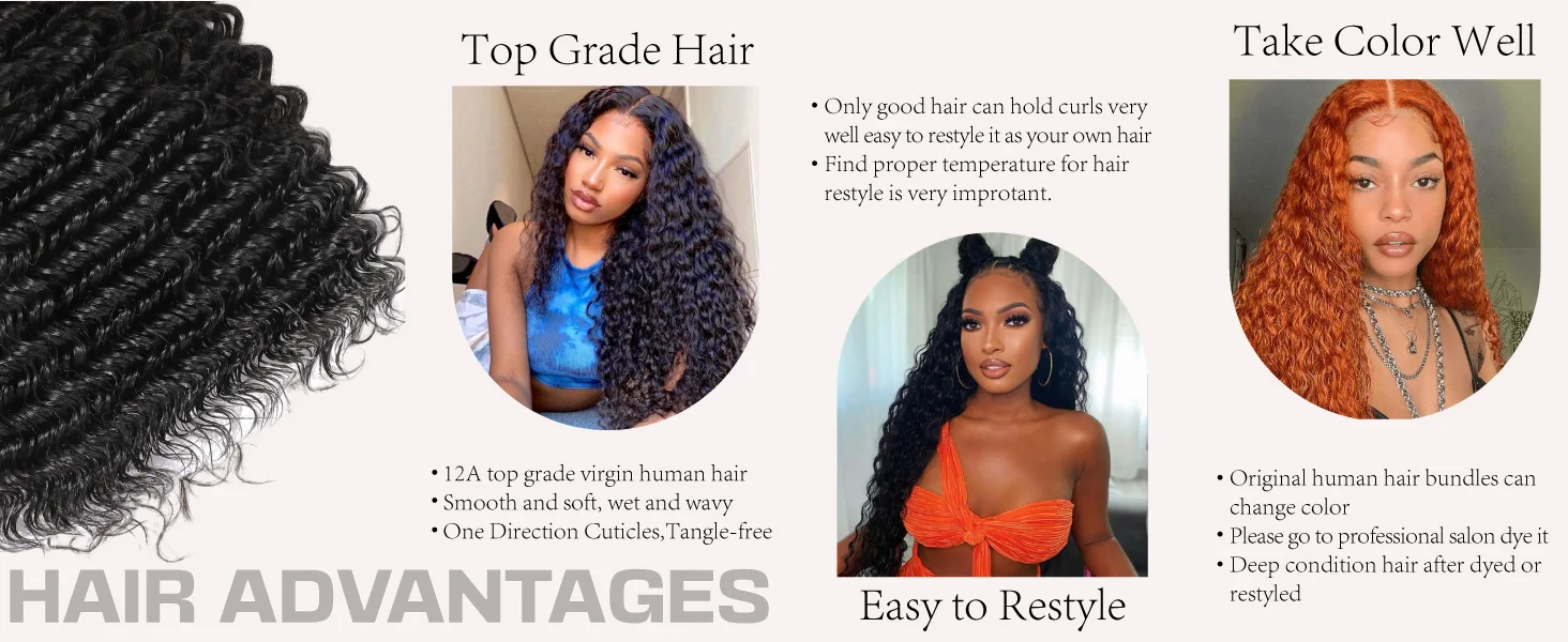 30 40 Inch Long Loose Deep Wave Bundles Human Hair 100% Brazilian Remy Raw Curly Water Wave 3 4 Bundles deal Wholesale Tissage 30 40 Inch Long Loose Deep Wave Bundles Human Hair 100% Brazilian Remy Raw Curly Water Wave 3 4 Bundles deal Wholesale Tissage