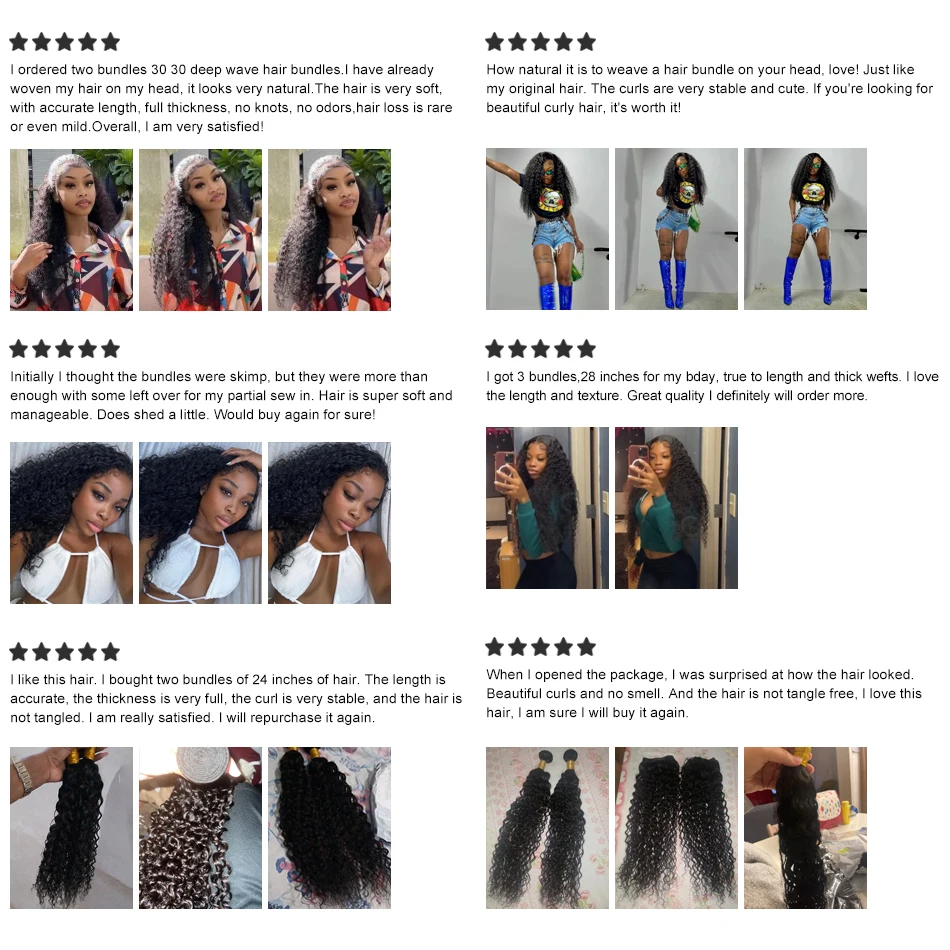 30 40 Inch Long Loose Deep Wave Bundles Human Hair 100% Brazilian Remy Raw Curly Water Wave 3 4 Bundles deal Wholesale Tissage 30 40 Inch Long Loose Deep Wave Bundles Human Hair 100% Brazilian Remy Raw Curly Water Wave 3 4 Bundles deal Wholesale Tissage