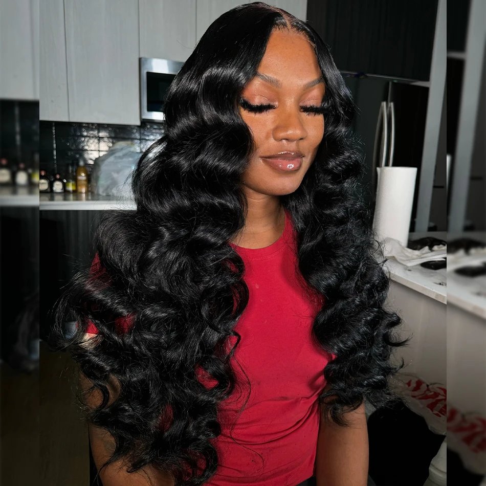 Loose Wave 30 34 Inch Indian Raw Virgin Unprocessed 100% Human Hair Water Curly Extensions 3 4 Bundles Deals Weft Wholesale