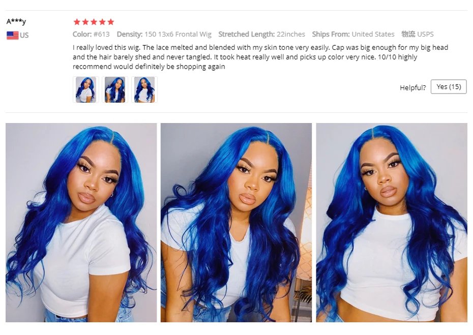 13x4 13x6 360 HD Transparent 613 Honey Blonde Color Lace Front Human Hair Wigs for Women Raw Brazilian Straight Lace Frontal Wig