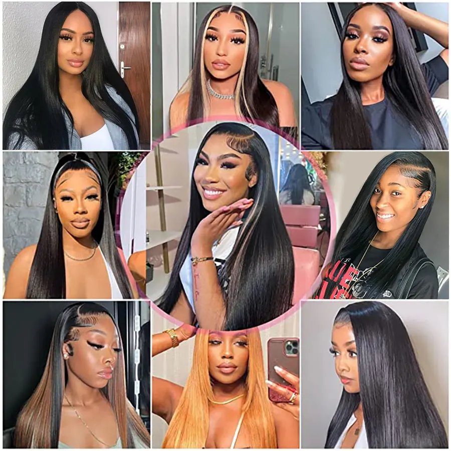 Ready To Wear Easy-Go Wig 30 36In Bone Straight 13x4 Lace Frontal Wig Human Hair Preplucked 6x4 5x5 Transparent Lace Front Wig Ready To Wear Easy-Go Wig 30 36In Bone Straight 13x4 Lace Frontal Wig Human Hair Preplucked 6x4 5x5 Transparent Lace Front Wig