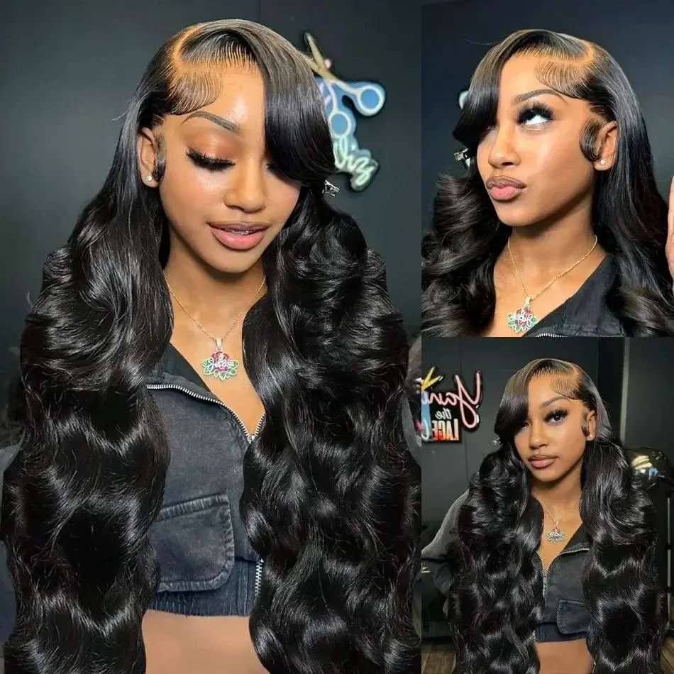 hd lace wig 13x6 human hair body wave Wig For Women choice Pre Plucked 30 40 Inch wavy Frontal Wigs