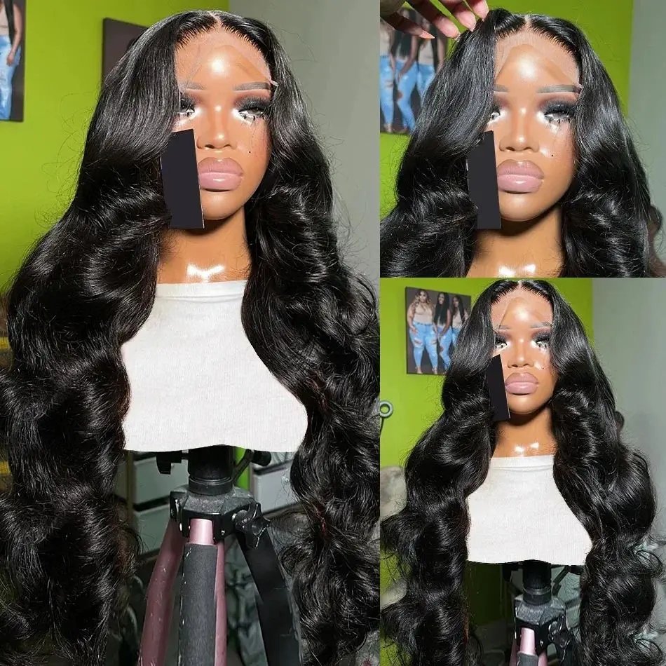 hd lace wig 13x6 human hair body wave Wig For Women choice Pre Plucked 30 40 Inch wavy Frontal Wigs
