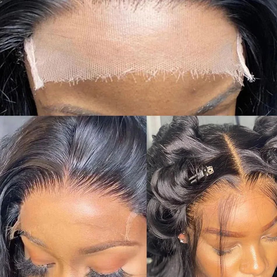 4x4 13x4 Transparent HD Lace Frontal Closure Straight Water Wave Kinky Curly Lace Closure Only 100% Remy Human Hair pre plucked